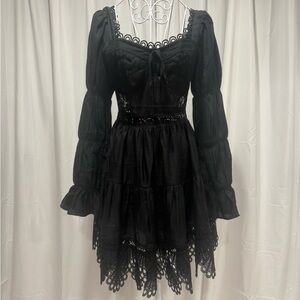 Miss Selfridge Peek-a-boo Mini Dress